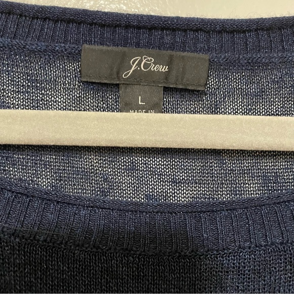 J.GREW Linen Long Blue Sleeves T-SHIRT
Size Large - Picture 3 of 5